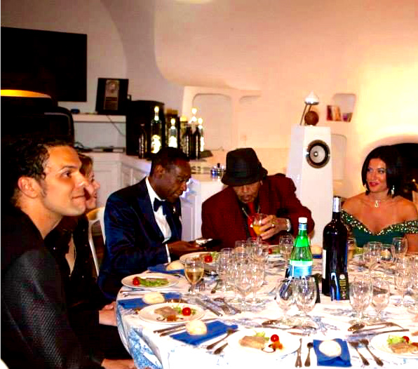 Ben Jack'son - dinner with Joe Jackson
