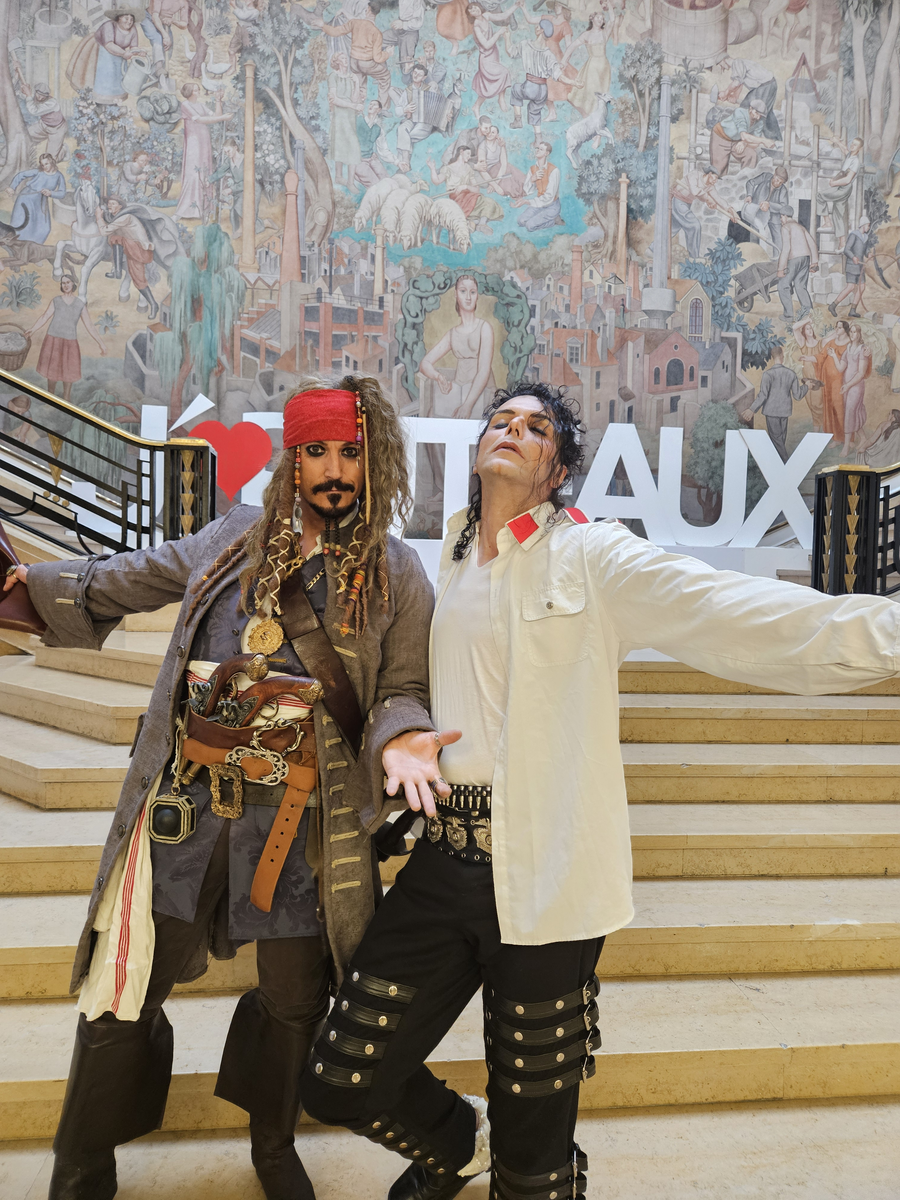 jack sparrow Diego et Ben Jack'son
